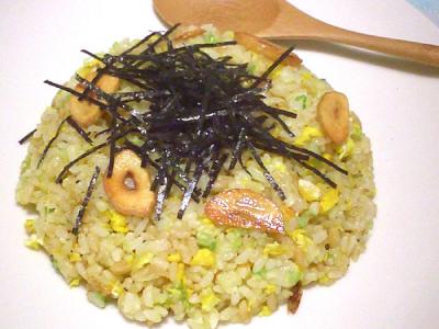 にんにく炒飯