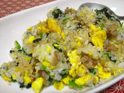 ほうれん草炒飯