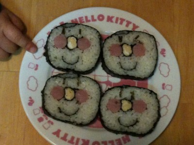 アンパンマン恵方巻き