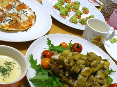 12月24日の晩ご飯
