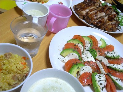 クリスマスの晩ご飯